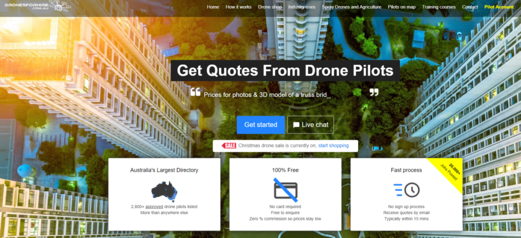 drones for hire